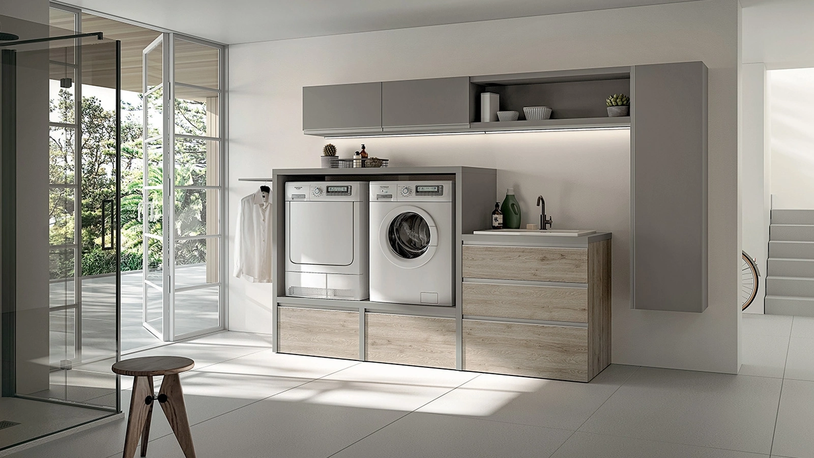 Mobile da Bagno Lavanderia 03 di Idealbagni