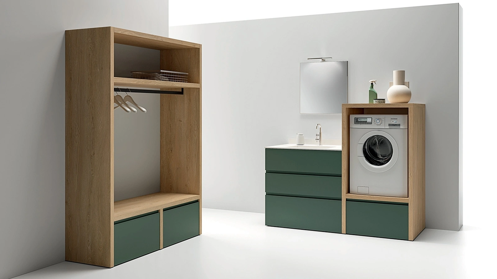 Mobile da Bagno Lavanderia 04 di Idealbagni