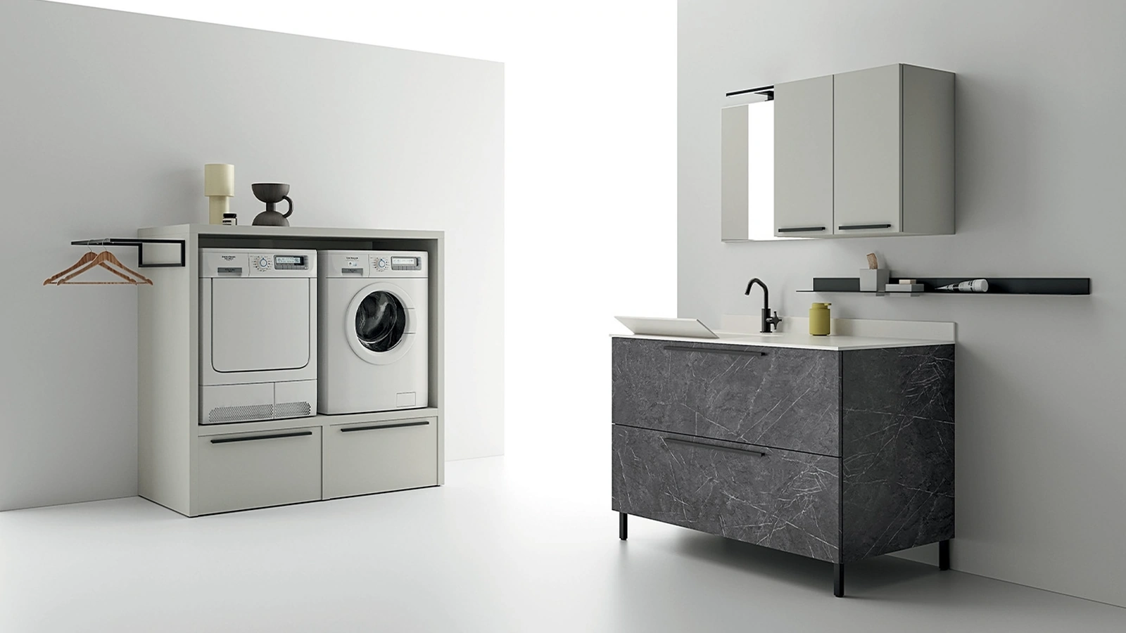 Mobile da Bagno Lavanderia 06 di Idealbagni