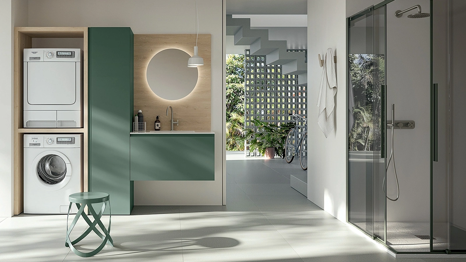 Mobile da Bagno Lavanderia 08 di Idealbagni