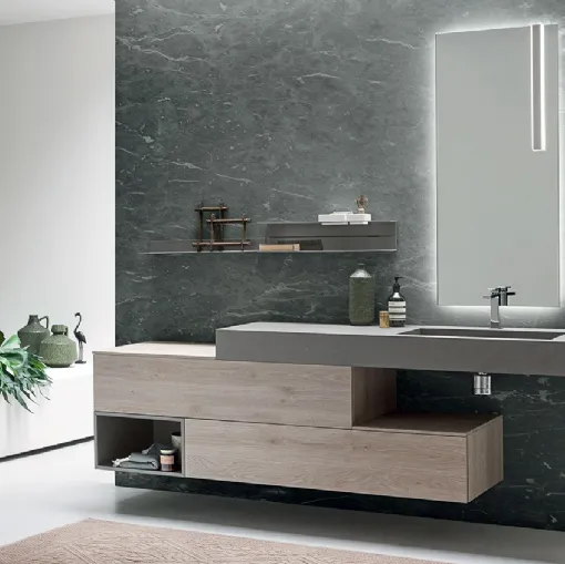 Mobile da Bagno Linea System 04 di Idealbagni