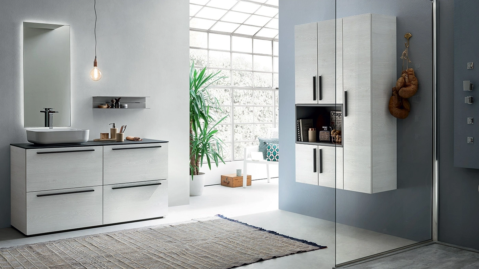 Mobile da Bagno Linea System 06 di Idealbagni