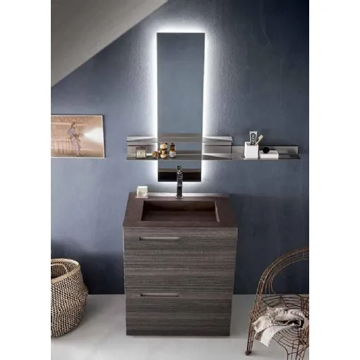 Mobile da Bagno Monolith Collection 02 di Idealbagni