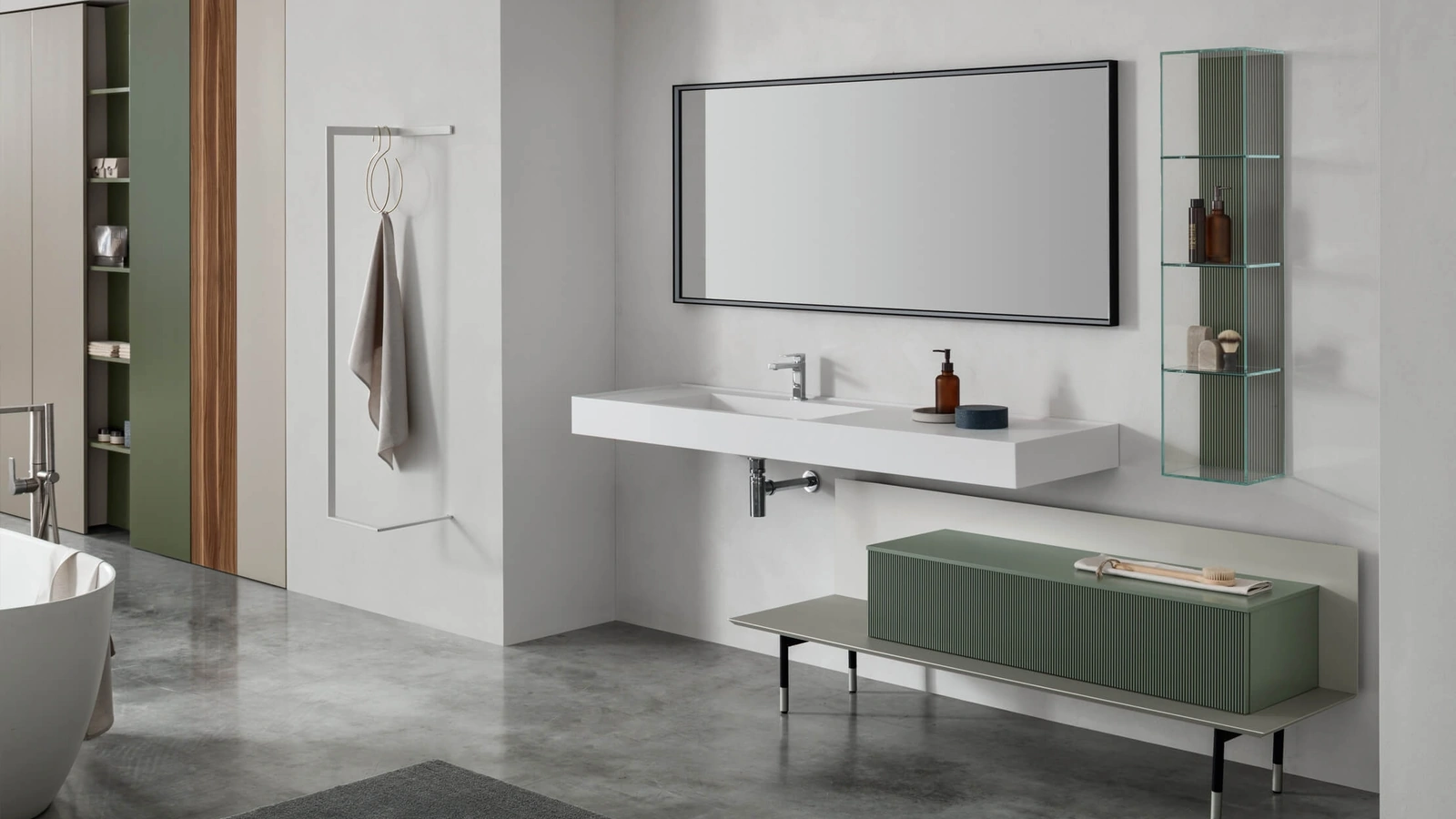 Mobile da Bagno Pollock Trame 97 di Arcom