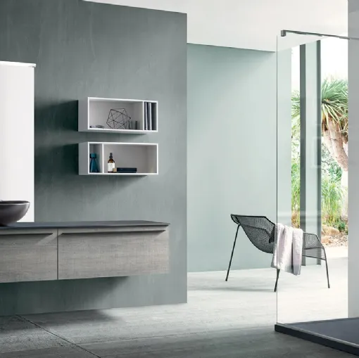 Colonna Doccia Wall Quadra di Idealbagni