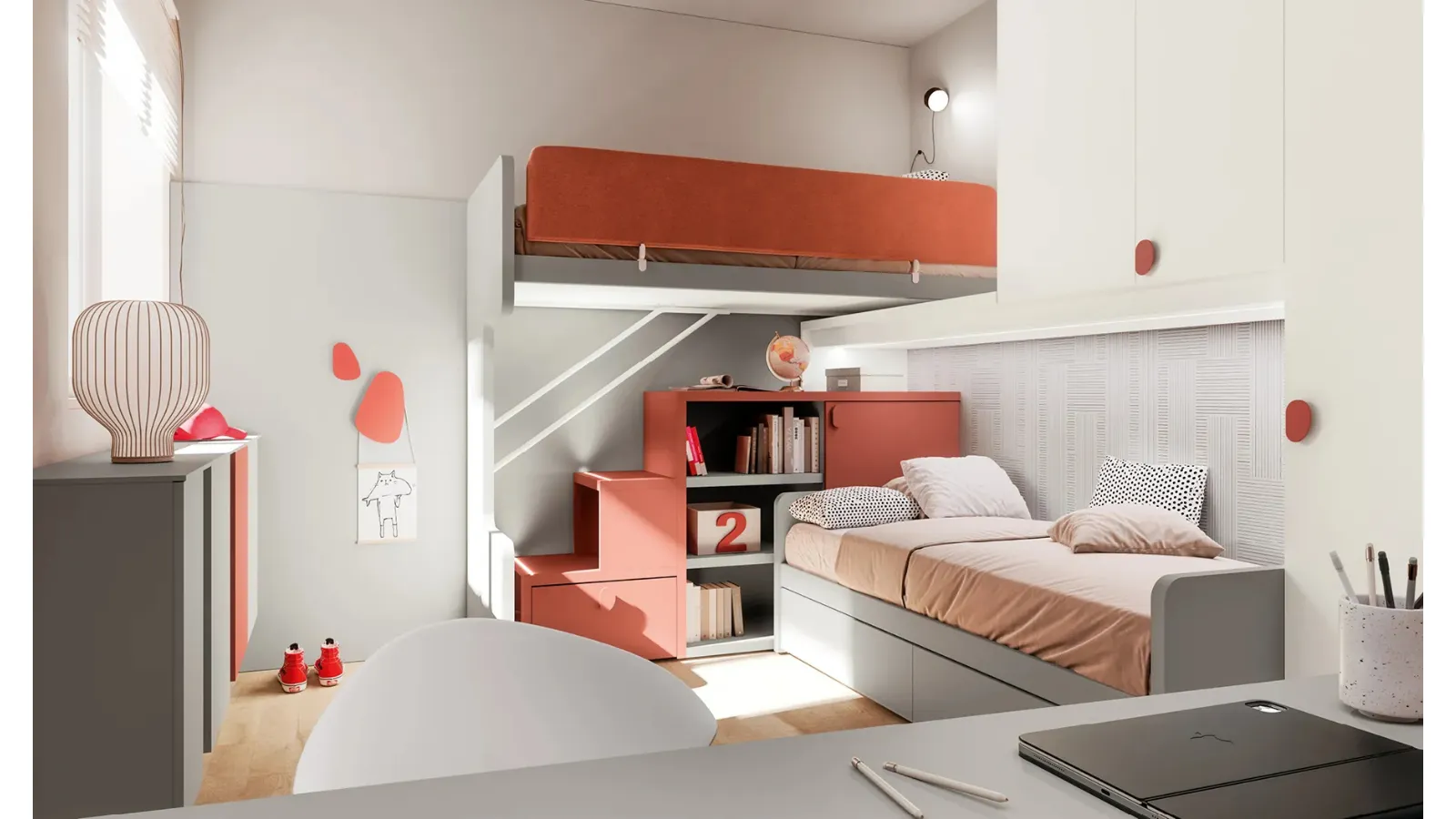 Cameretta Layout 16B di Doimo Cityline