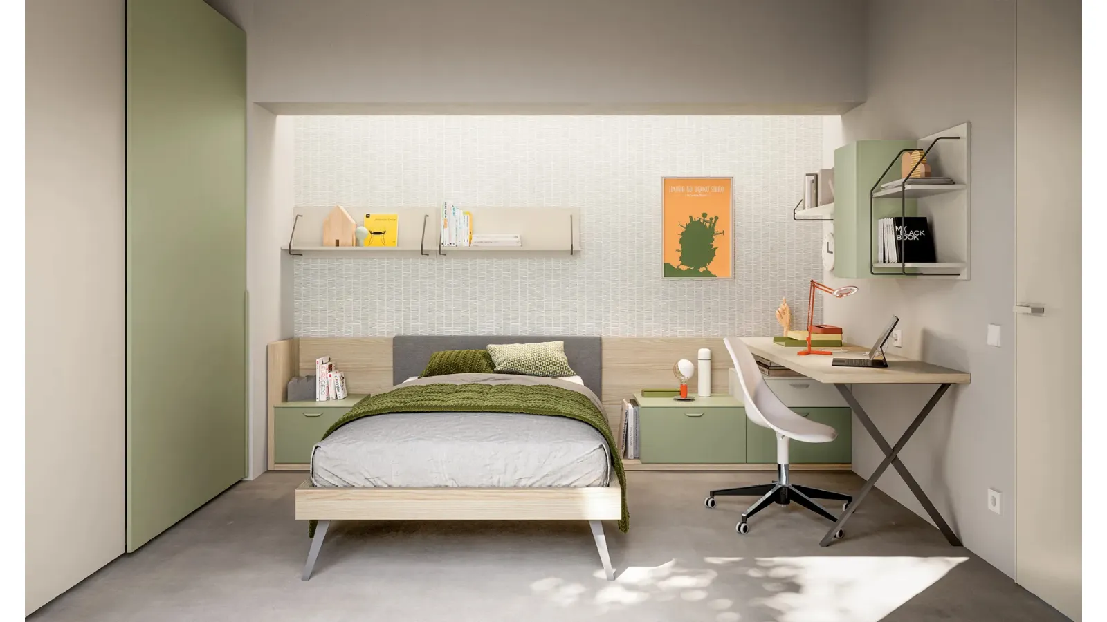 Cameretta Layout 05A di Doimo Cityline