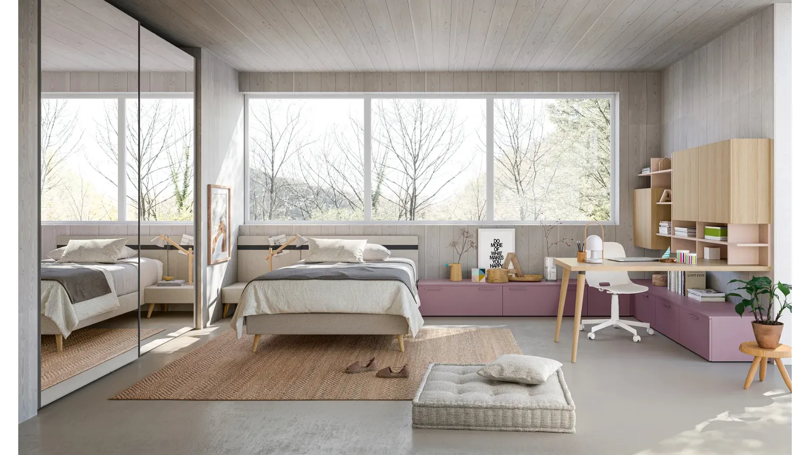 Cameretta Layout 09A di Doimo Cityline