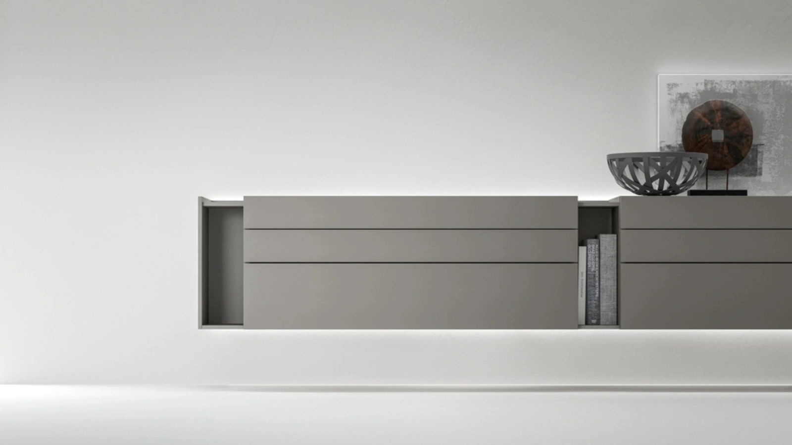 Comò sospeso Filnox di Caccaro