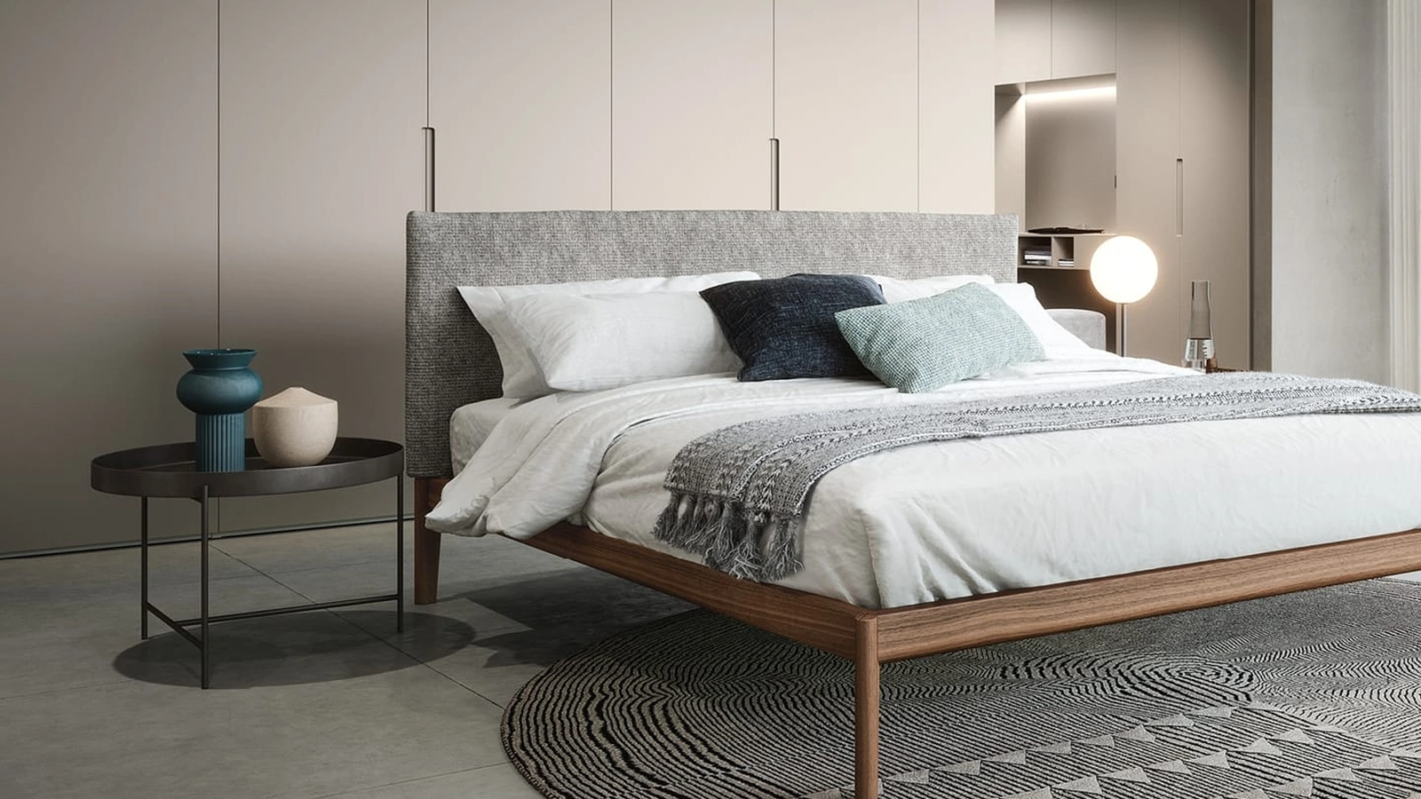 Comodino in metallo Globe di Novamobili