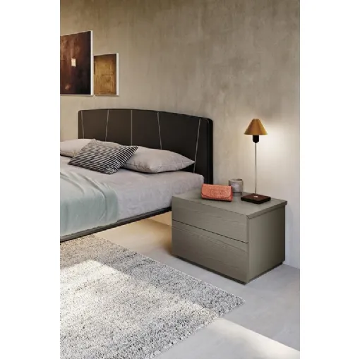 Comodino Noa in frassino di Mobilgam