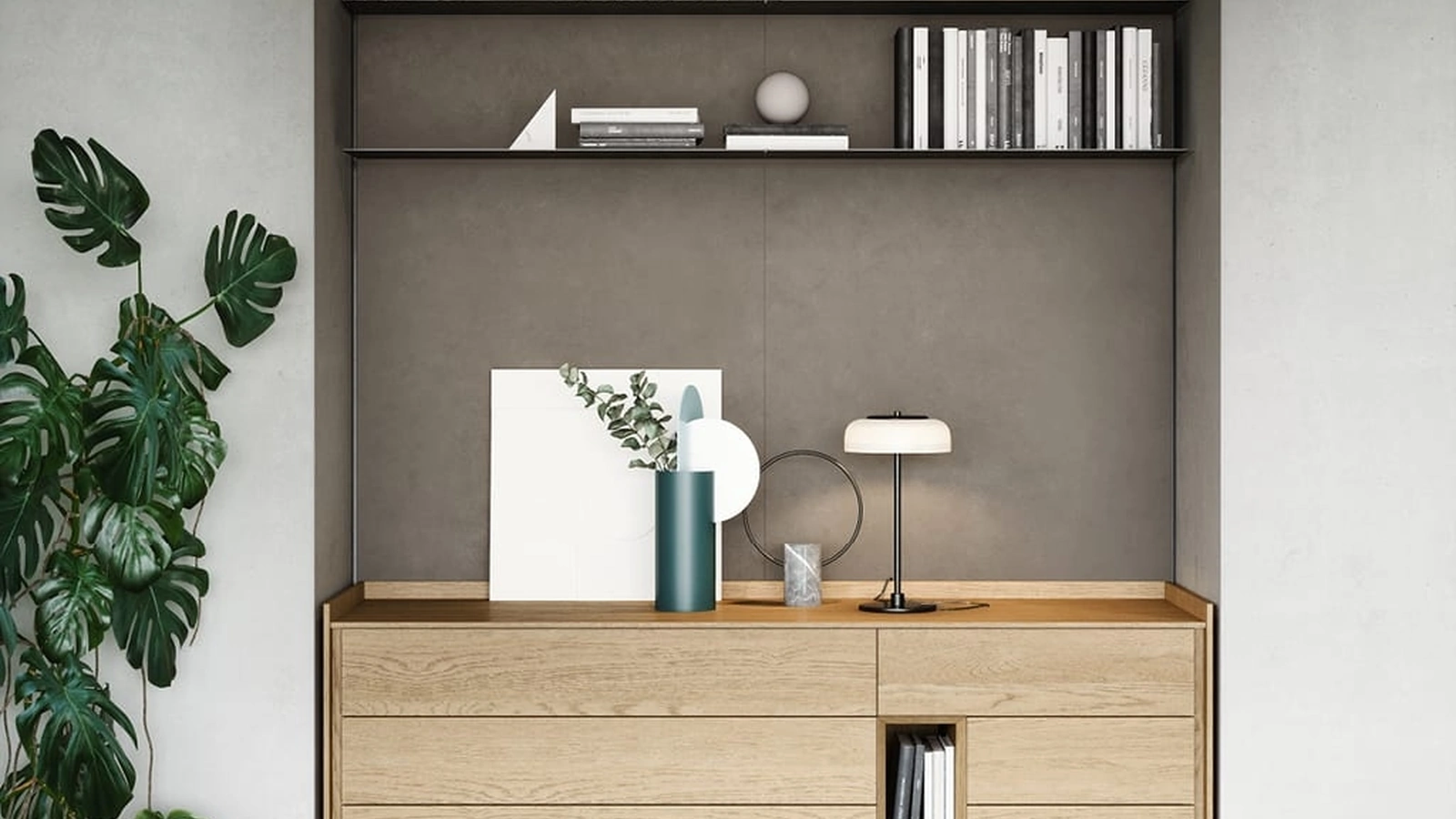 Comò in rovere Sly di Novamobili