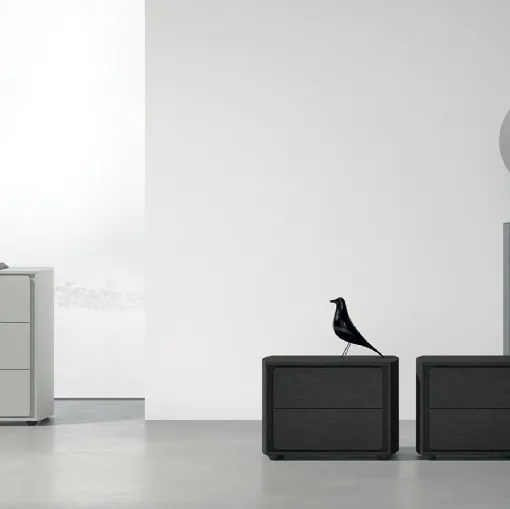 Gruppo Notte Tivoli in laccato o legno di Tomasella