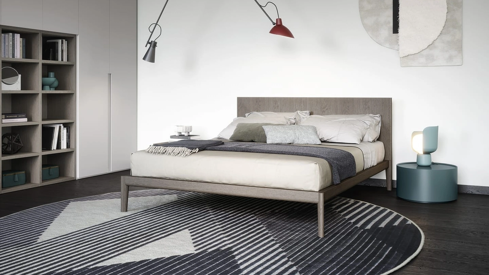Letto Neos in Rovere di Novamobili