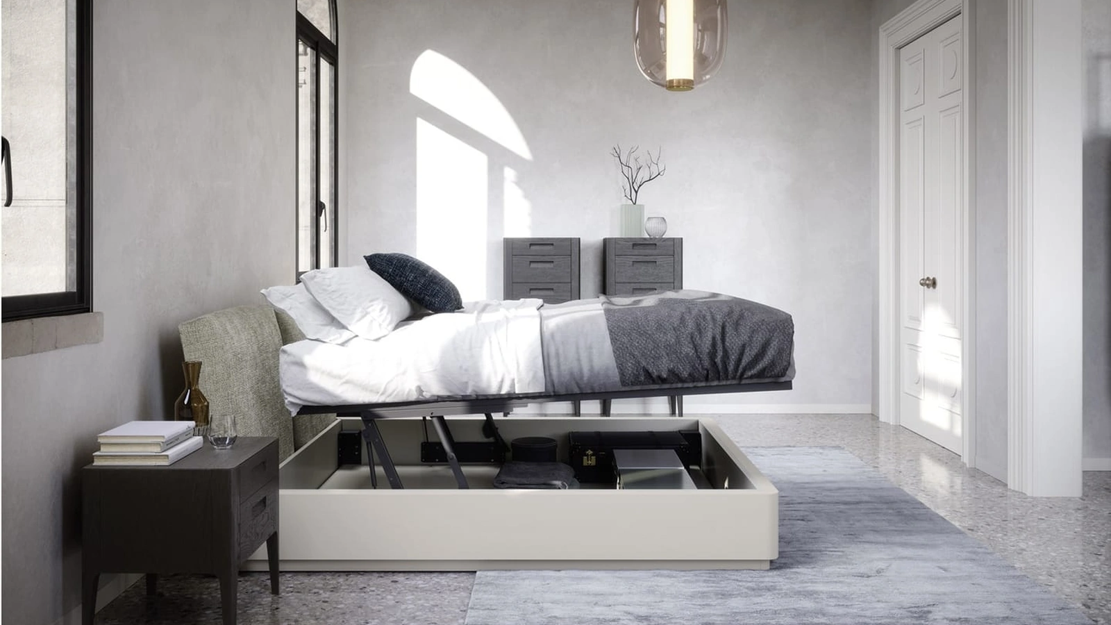 Letto Nido con box contenitore di Novamobili