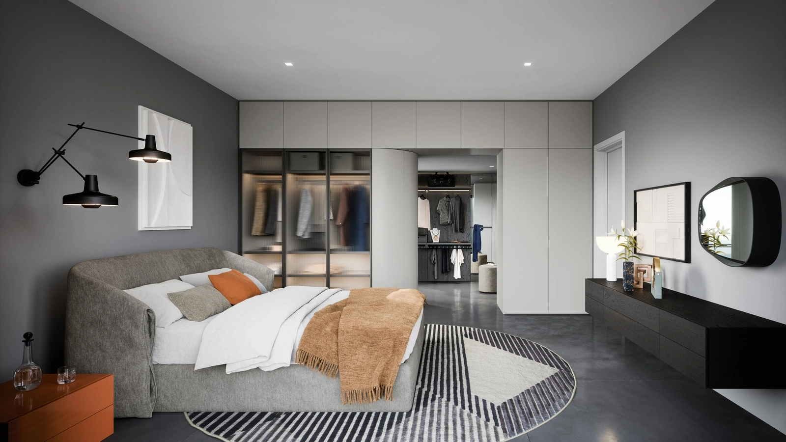 Letto Hide con box contenitore di Novamobili