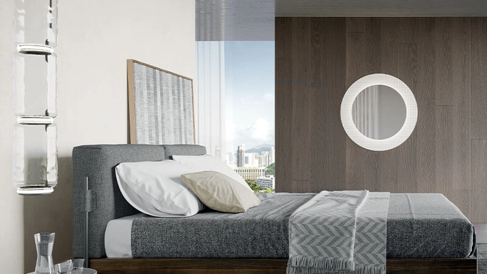 Letto in tessuto Supernova Dall'Agnese