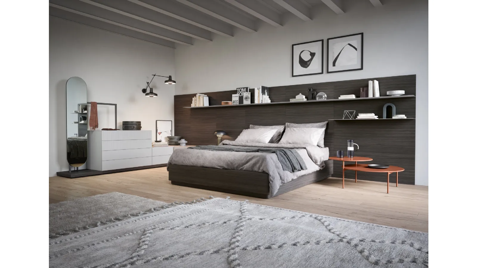 Letto Testiera Space di Novamobili