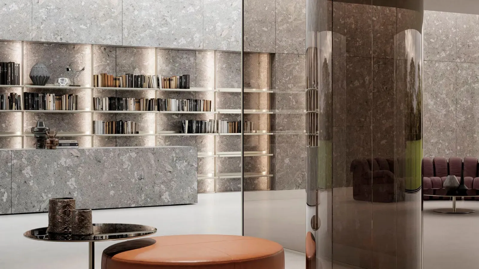 Libreria Karin a muro di Doal