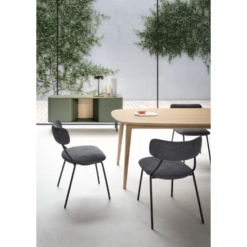 Madia Bay in laccato opaco di Novamobili