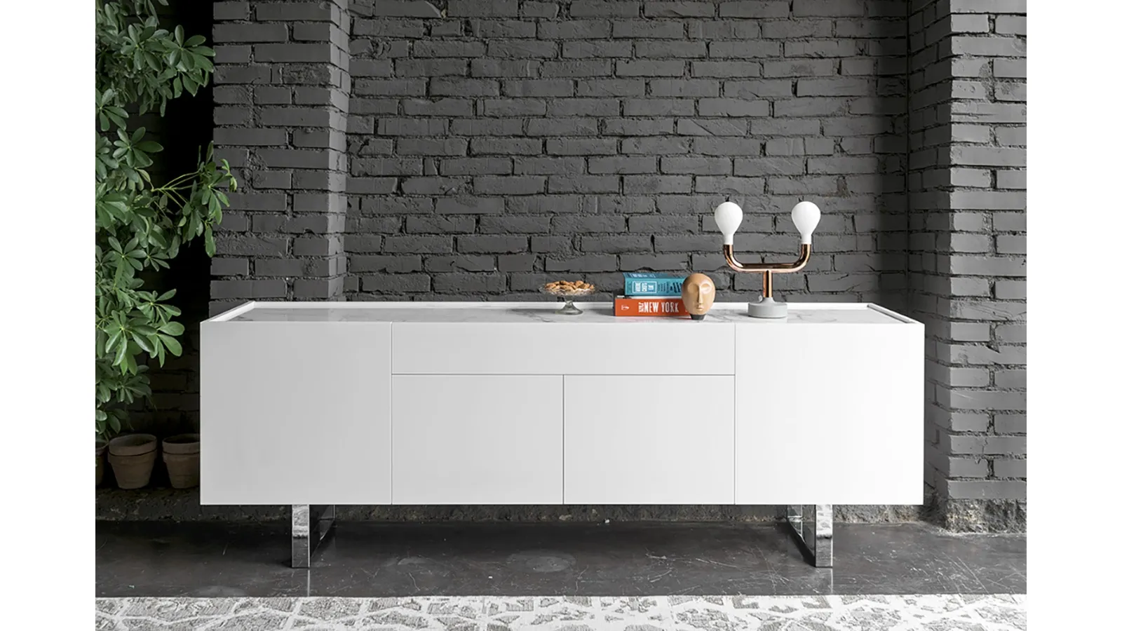 Madia Horizon Bianca di Calligaris