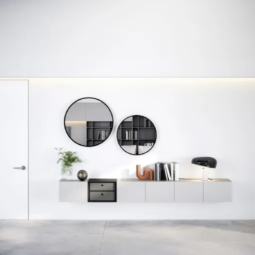 Mobile sospeso Box 12 Bianco di Novamobili