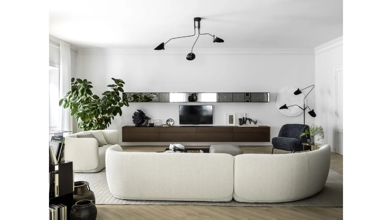 Parete Attrezzata Box 18 Laccato Opaco di Novamobili