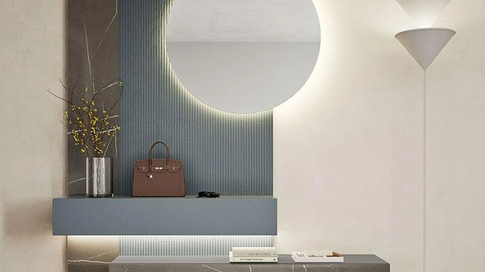 Parete Attrezzata Composizione Horizon 1008 di Mobilgam