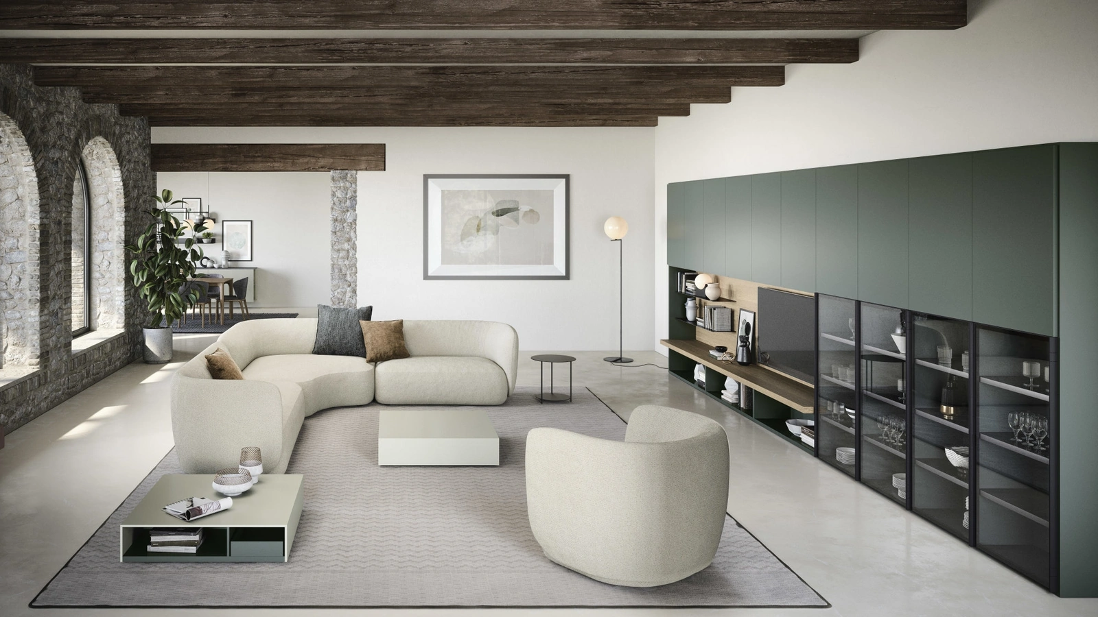 Parete Attrezzata Wall 30 02 di Novamobili