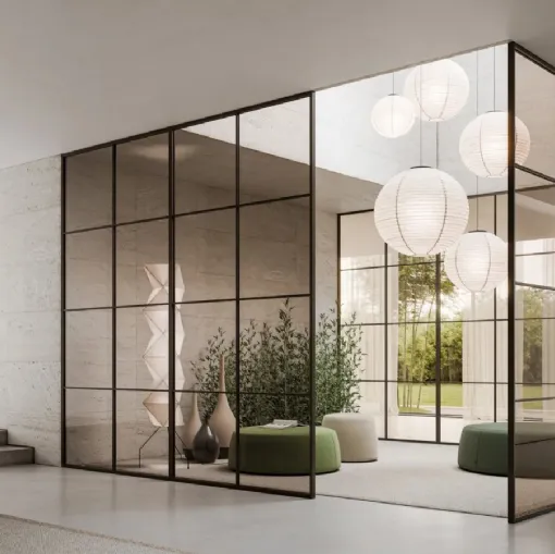 Parete divisoria per interni Zeus di Doal