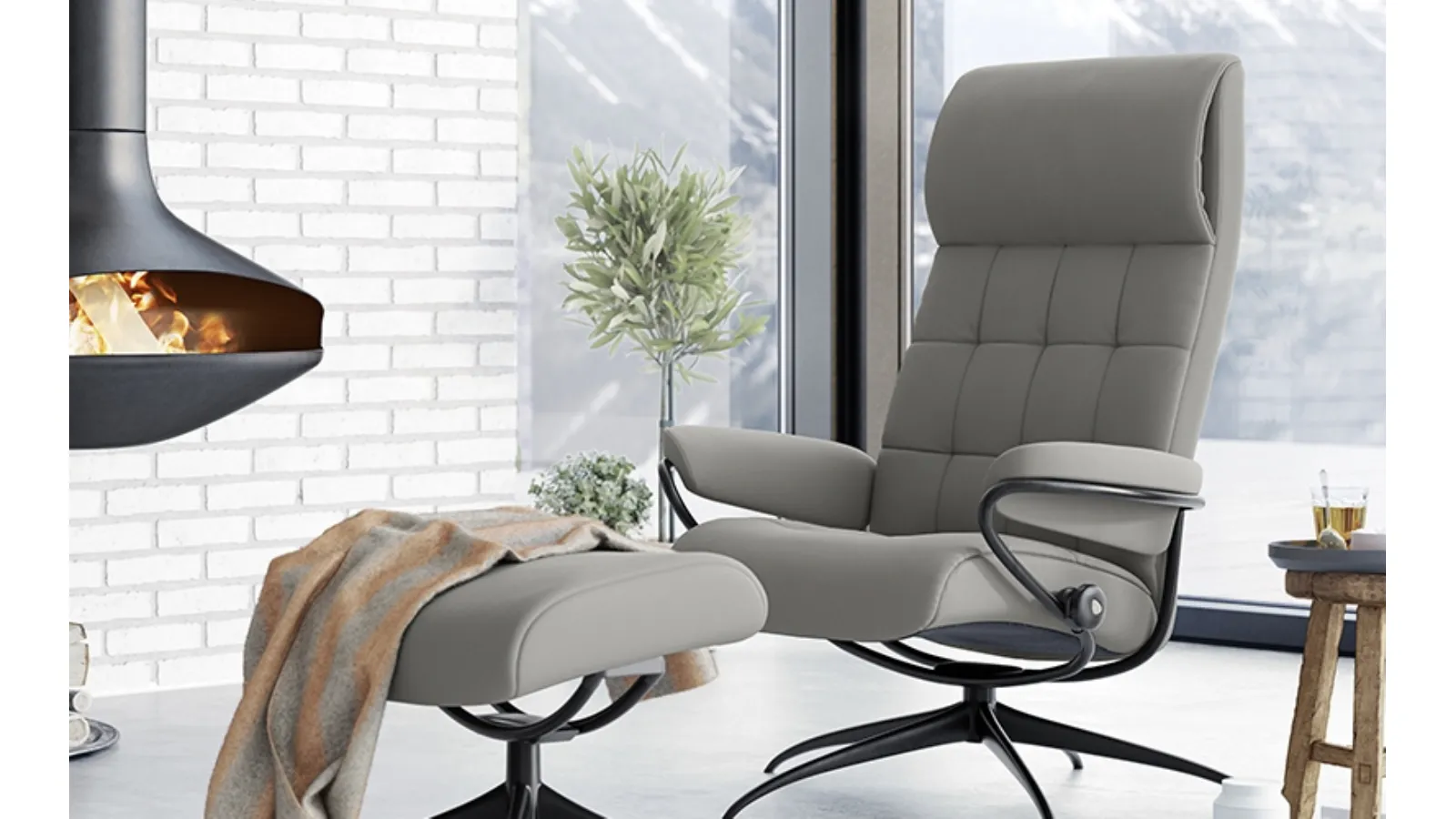 Poltrona London Alto di Stressless