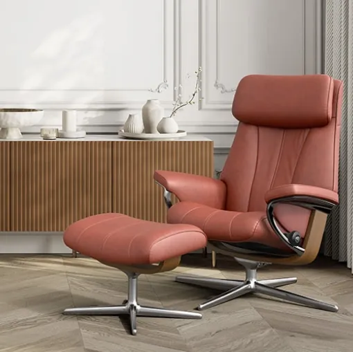 Poltrona in pelle Paul di Stressless