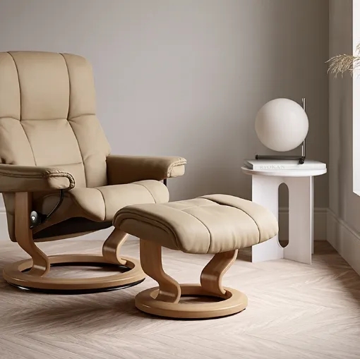 Poltrona in pelle Mayfair di Stressless