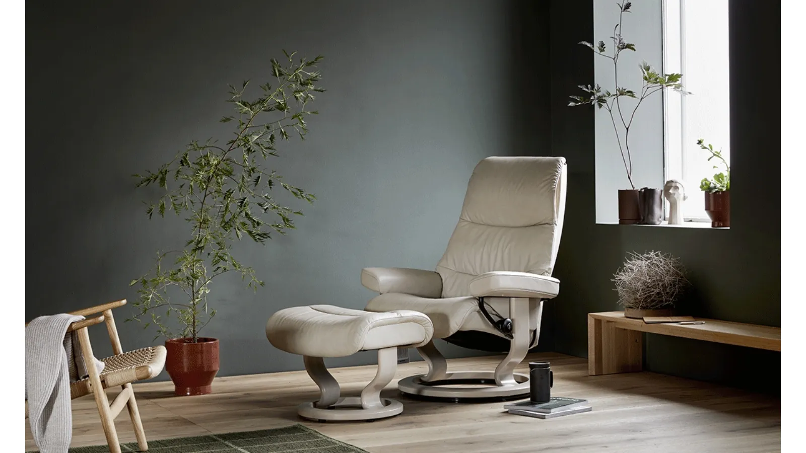 Poltrona reclinabile View di Stressless