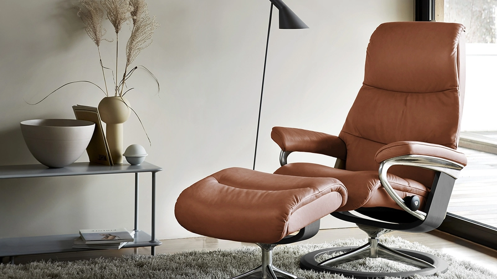 Poltrona reclinabile View di Stressless