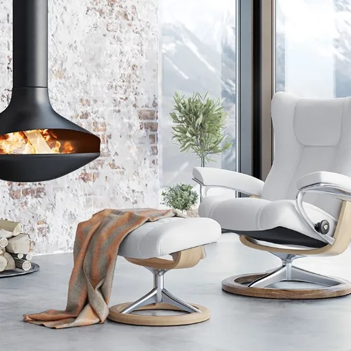 Poltrona in pelle Wing di Stressless