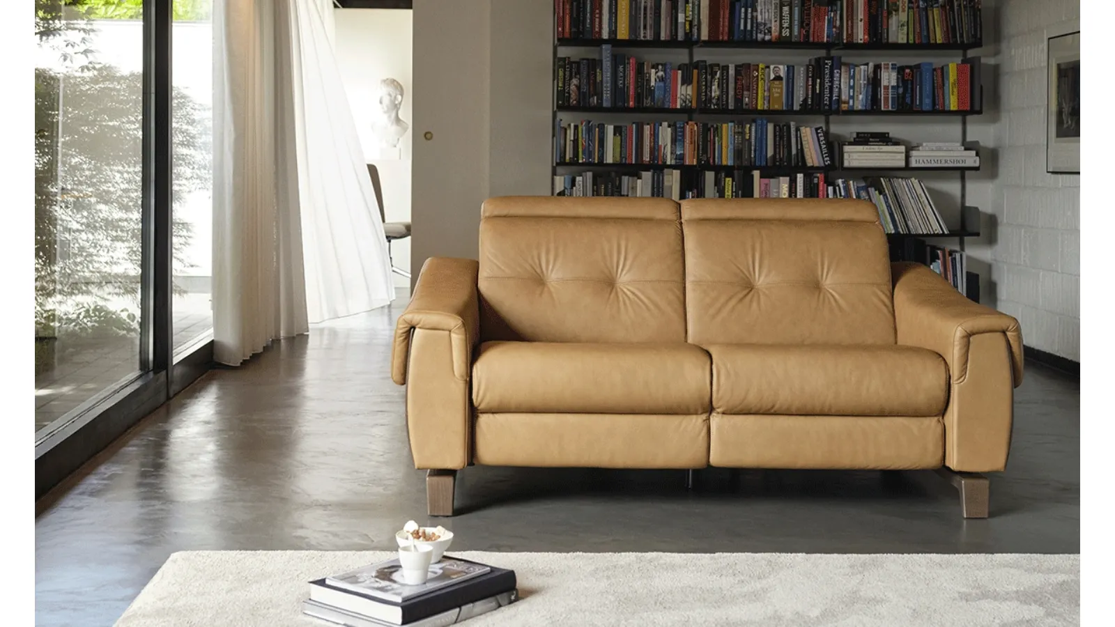 Divano relax in pelle Anna A3 di Stressless