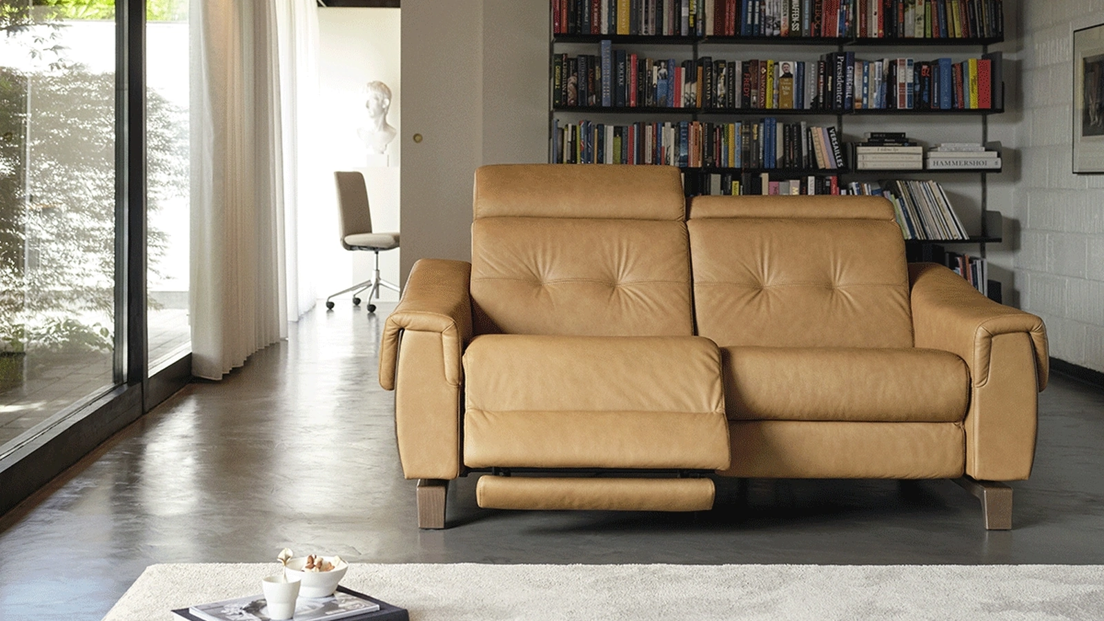 Divano relax in pelle Anna A3 di Stressless