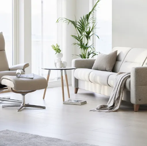 Salotto Fiona in tessuto di Stressless