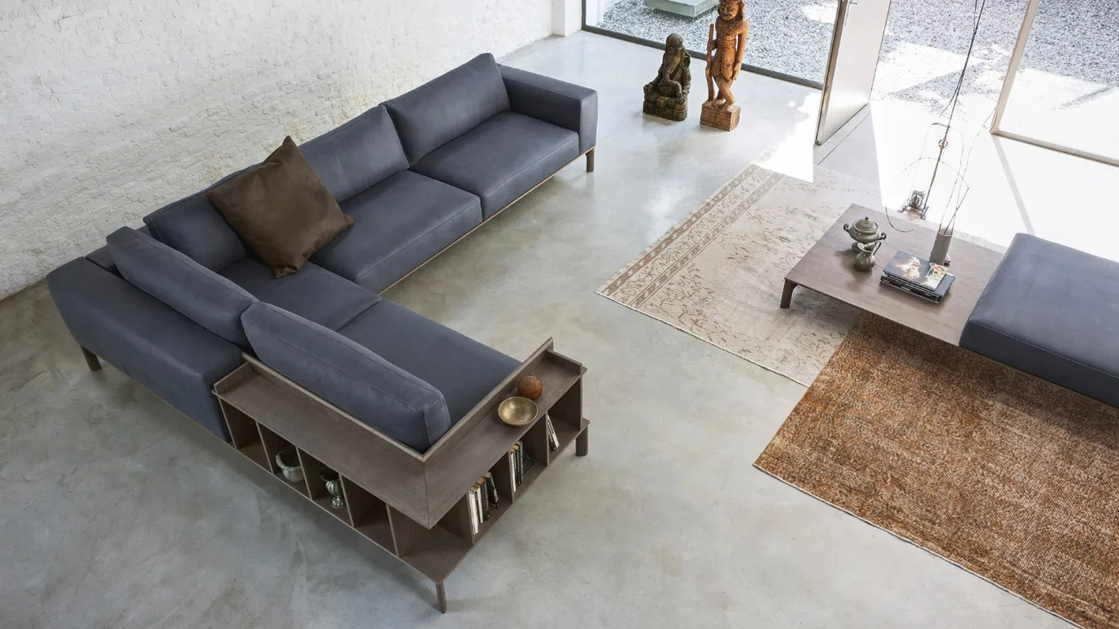 Divano ad angolo Leonard di Doimo Salotti