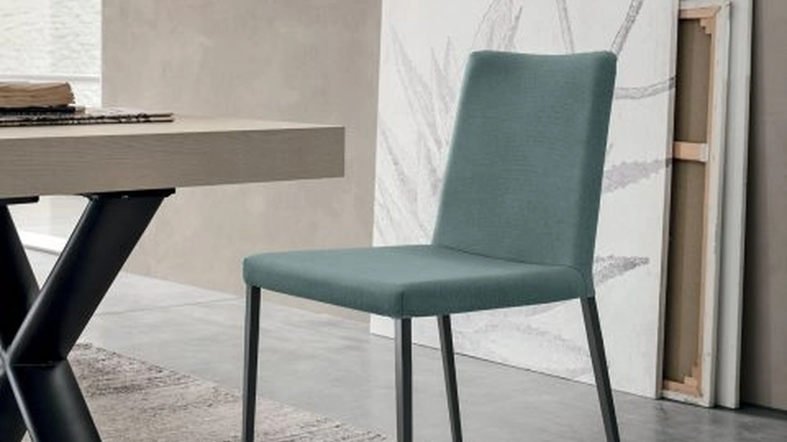 Sedia in tessuto Asia di Sedit