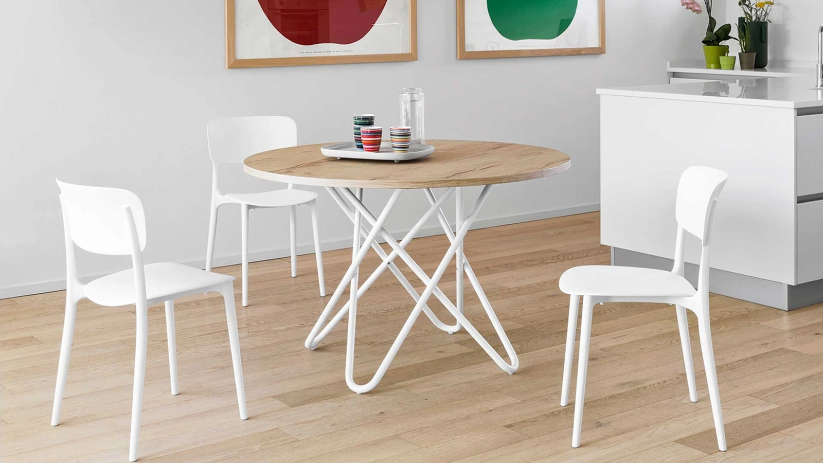 Sedia Liberty in polipropilene senza braccioli di Calligaris