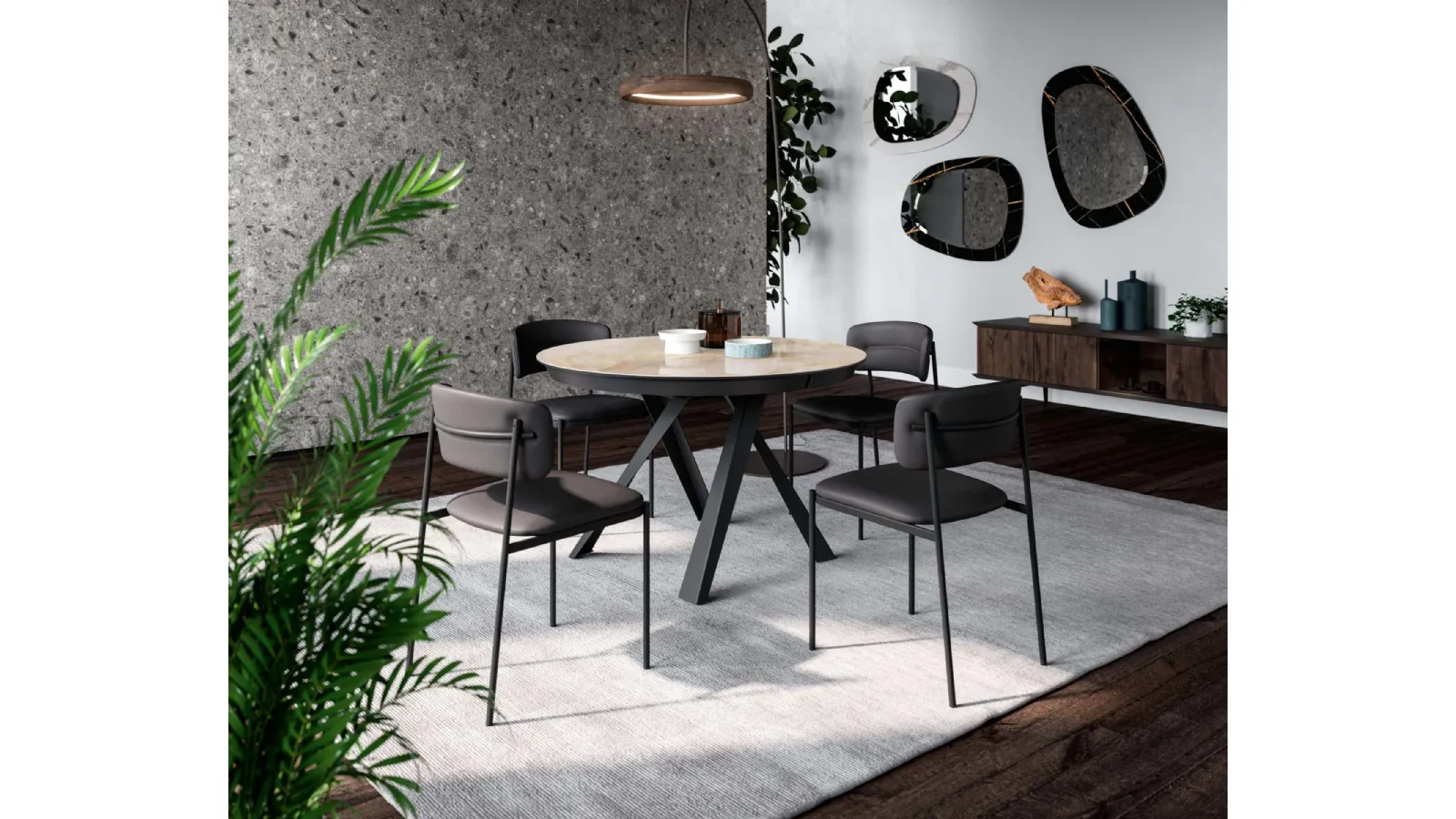 Sedia di design Ego di Ozzio