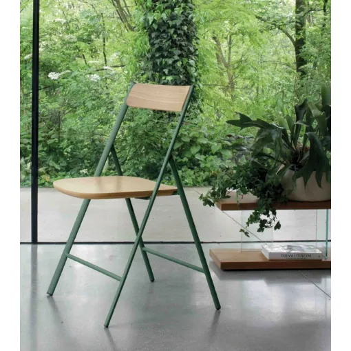 Sedia pieghevole Jolie Wood di Altacom