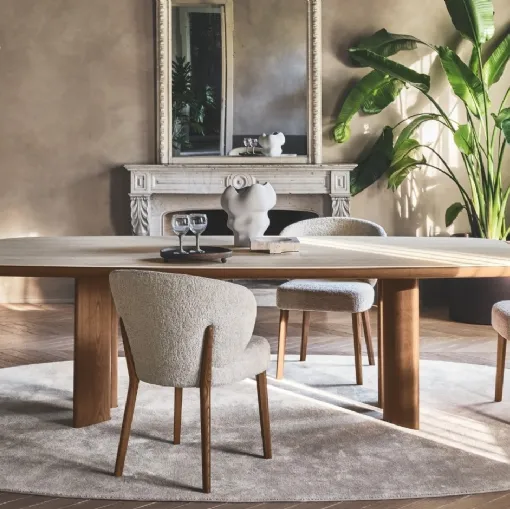 Sedia imbottita Mara di Calligaris