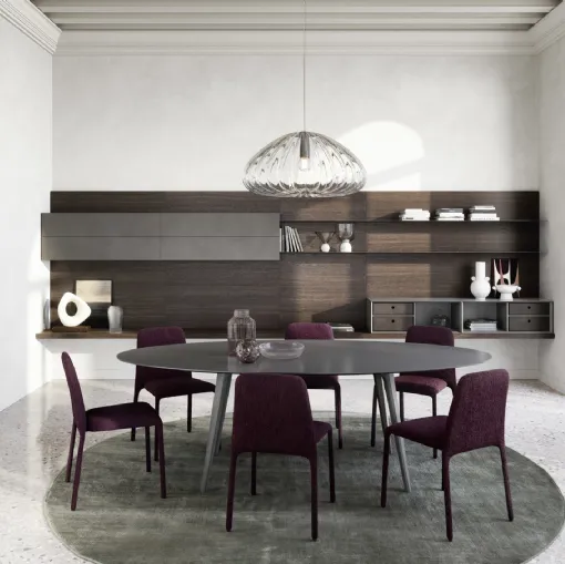 Sedia impilabile Time di Novamobili