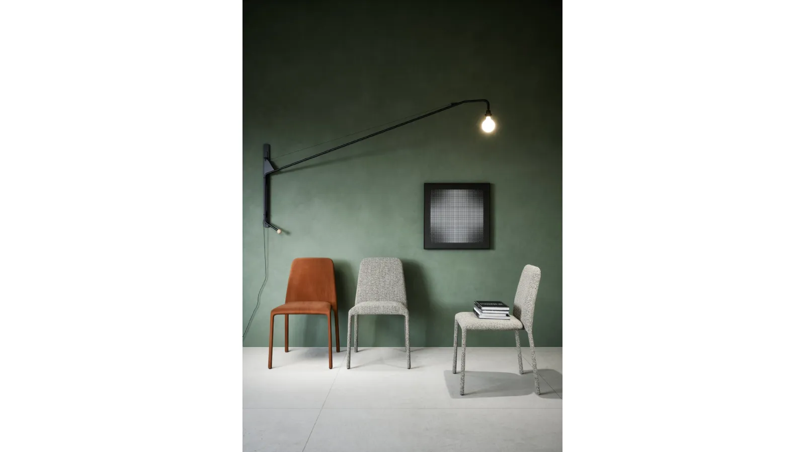 Sedia impilabile Time di Novamobili