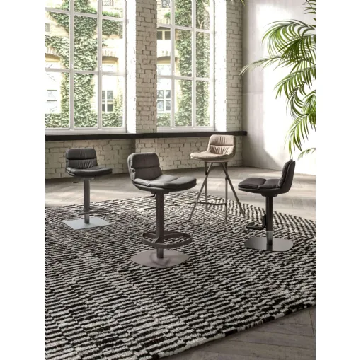 Sgabelli Milo - Morfeo - Morris - Marlon di Ozzio