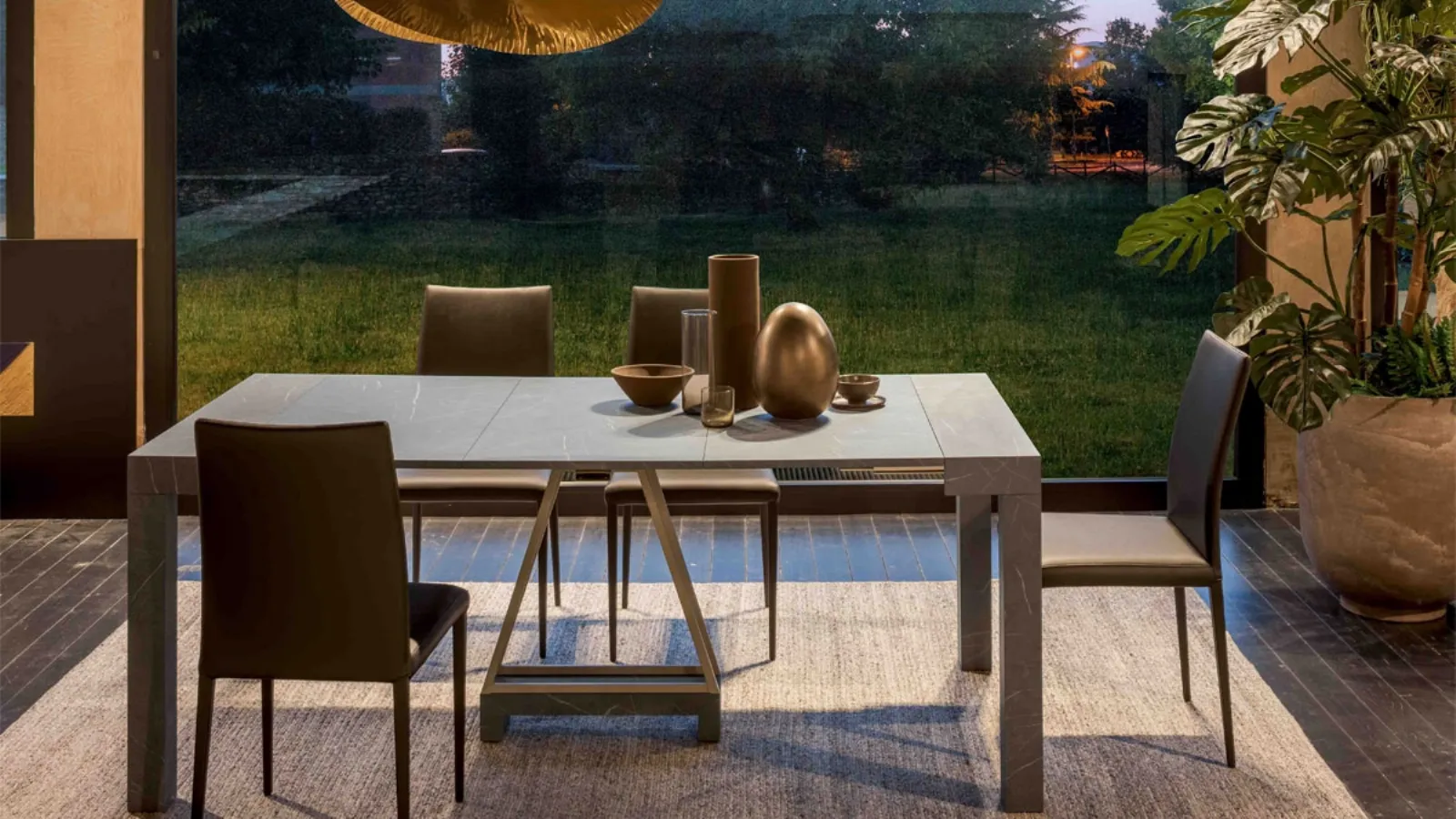 Tavolo Consolle allungabile Combi di Altacom