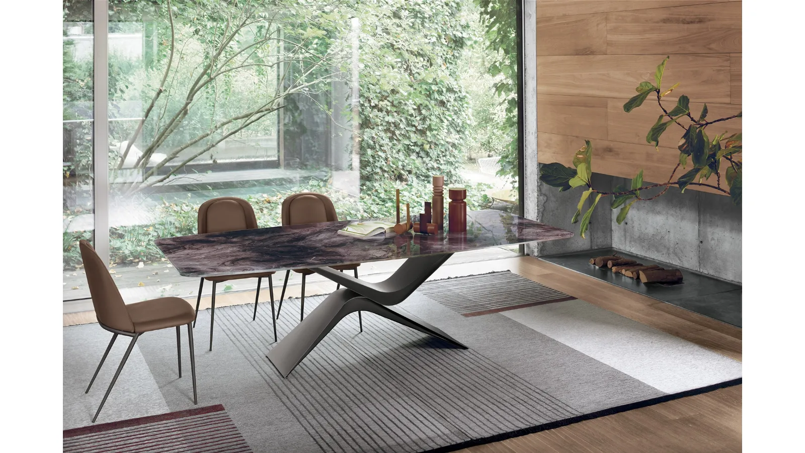 Tavolo a botte Arcus Evo System di Sedit